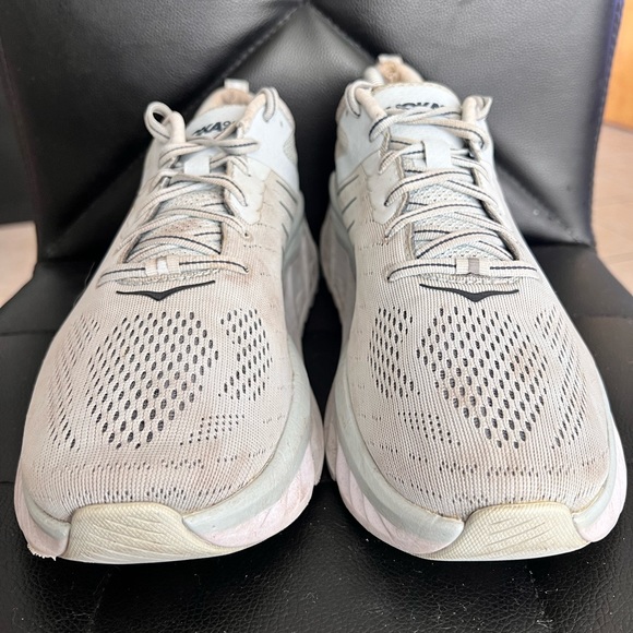 Hoka One One Arahi 3 Gray Woman Size 10.5 F27219E - Picture 3 of 6